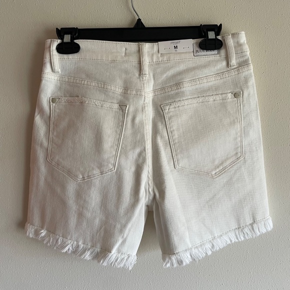 Judy Blue These Are The Days Tulip Hem Button Fly Shorts - Picture 5 of 10